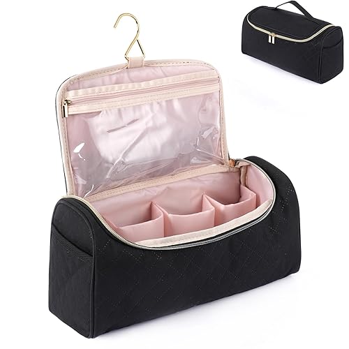 Miniatura 1 de WINZEDGE Estuche de viaje para Dyson Airwrap completo Styler y accesorios bolsa de almacenamiento portátil con gancho colgante y bolsillos laterales