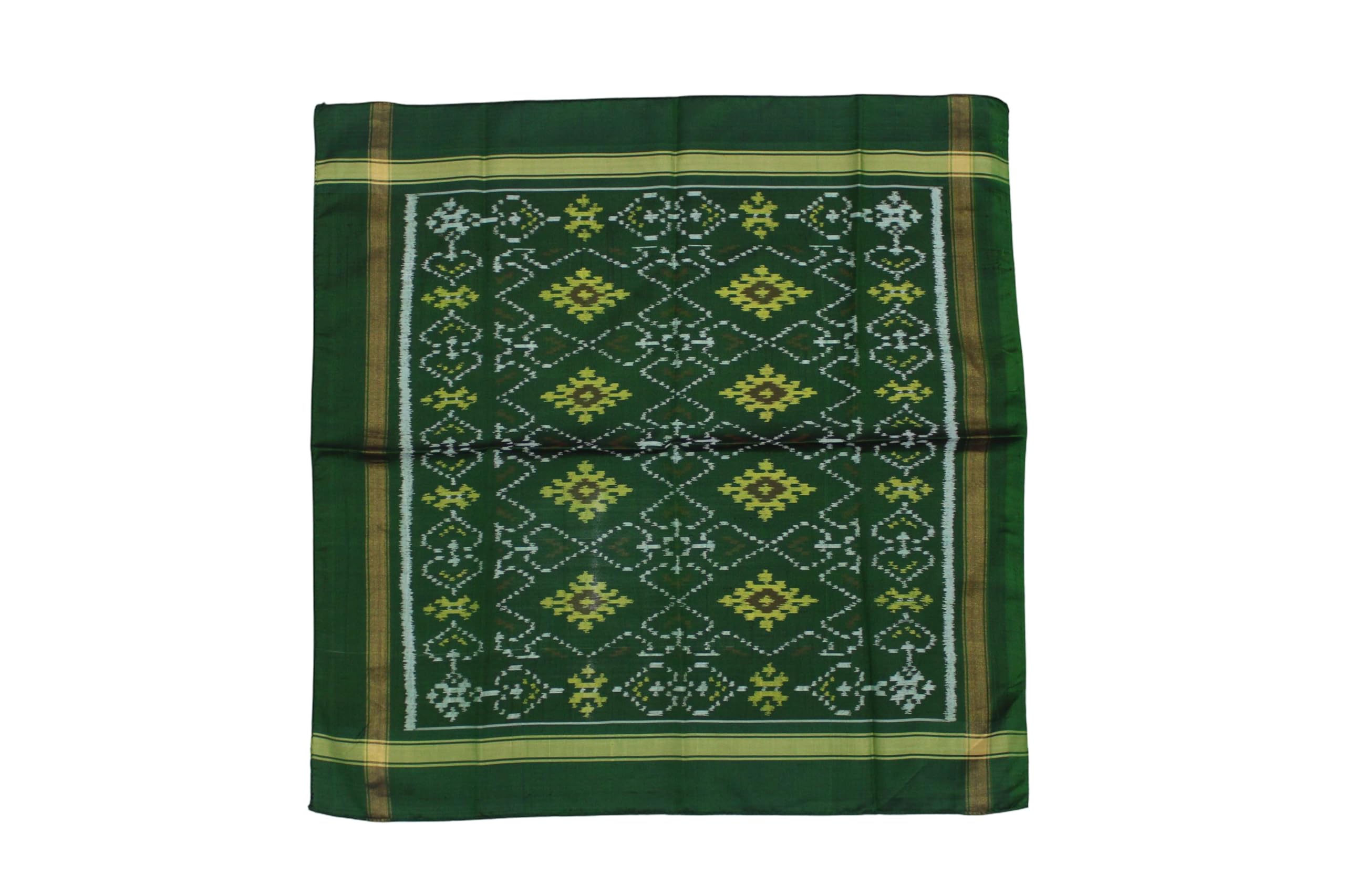 garvi gurjari Handloom Single Ikat Patola Pocket Square | Stylish Pocket Square26-picture-39