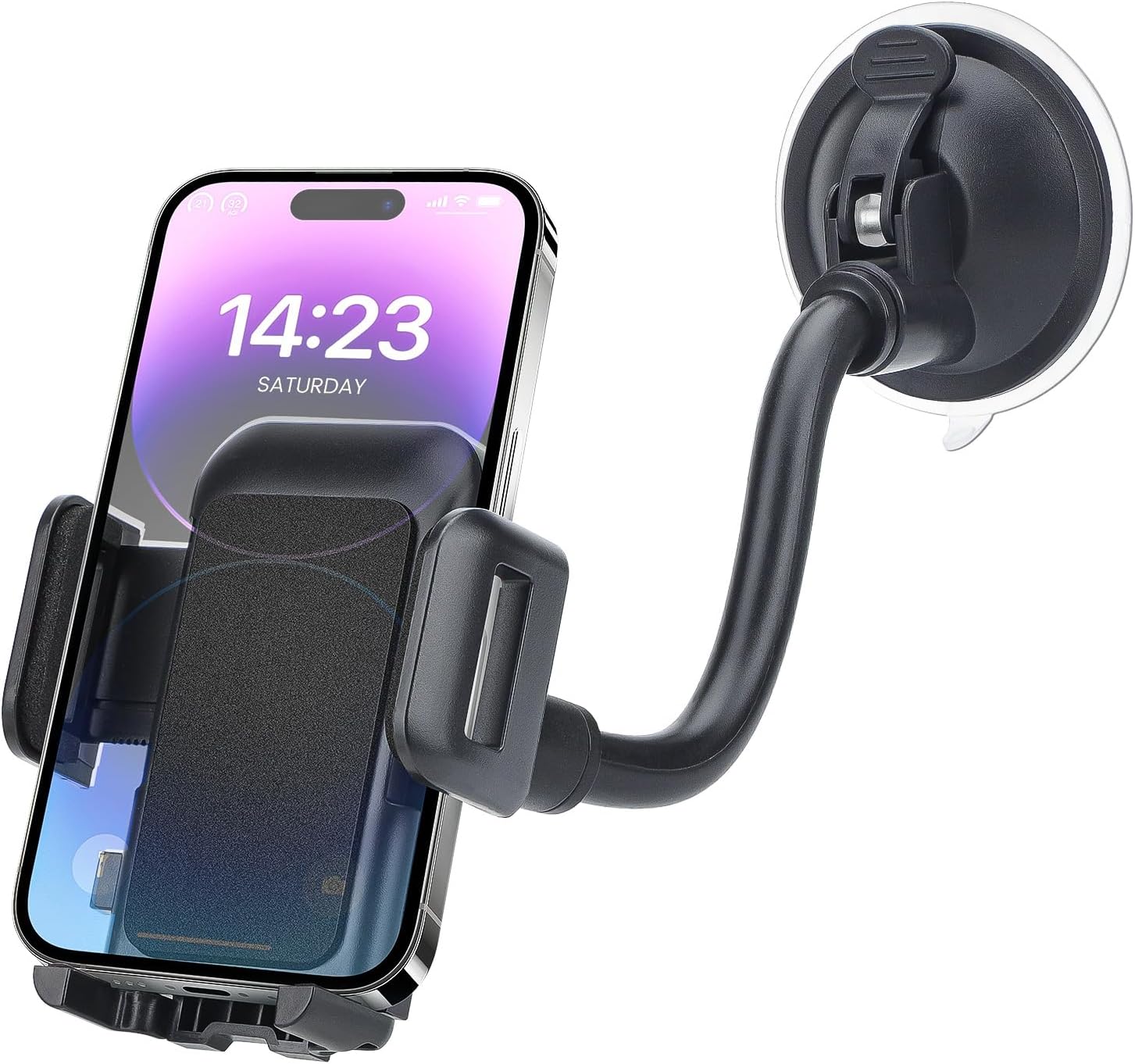 EEEKit Auto Handyhalterung Saugnapf - Universal Für 3,5-6,0 Zoll Smartphones