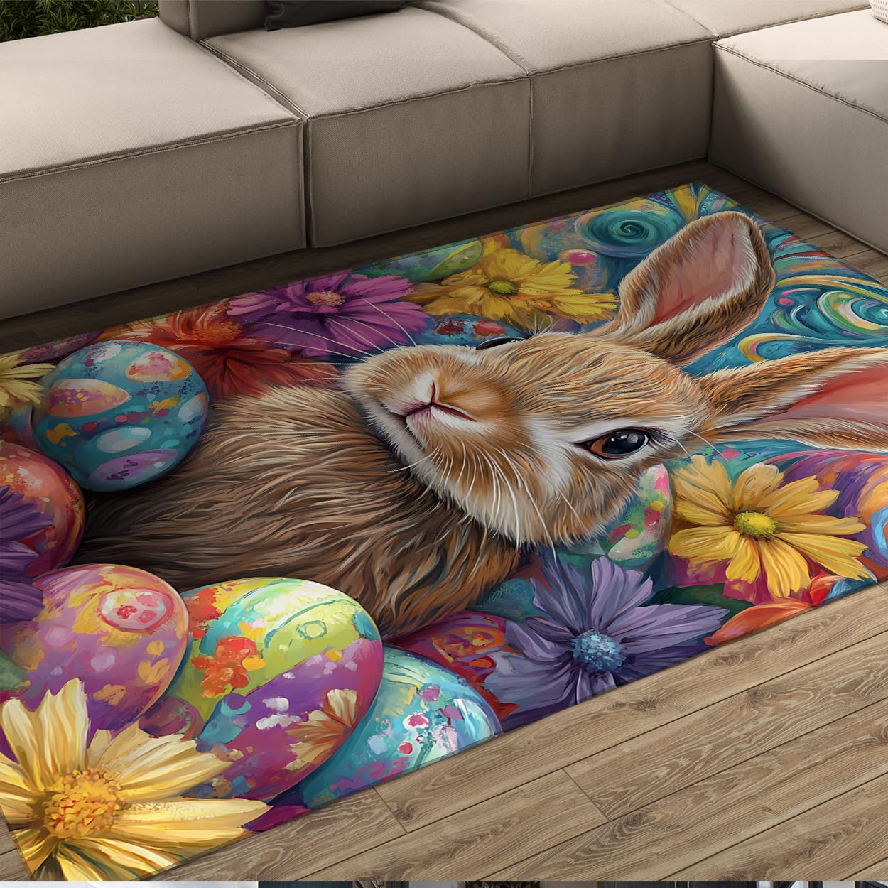 Tapis lapin antidérapant pour sécuriser le couloir et la chambre