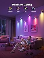Vista 7 de Govee Cube Wall Sconces, RGBIC LED Wall Light Works with Alexa, WiFi Smart Lights for Room Decor, Color Changing Indoor Light Fixture for Bedroom