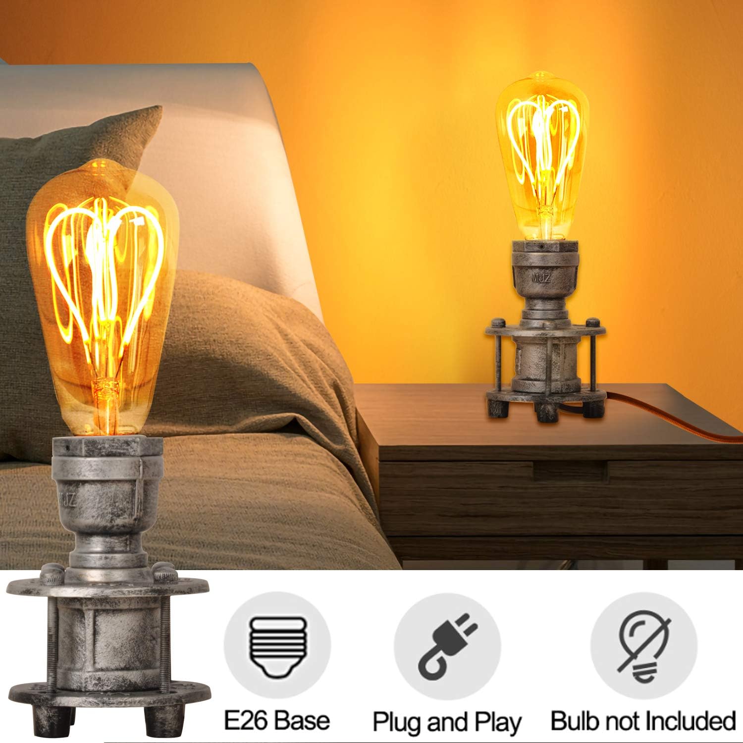 One-Day Sale: Up to 50% Off Industrial Floor Lamp for Living Room, Modern Satellite Tripod Light Fixture for Rustic Decor, Cinema Lighting Retro Spotlight Farmhouse Vintage Standing Lamps for Bedrooms Black Gold(with no Bulb)