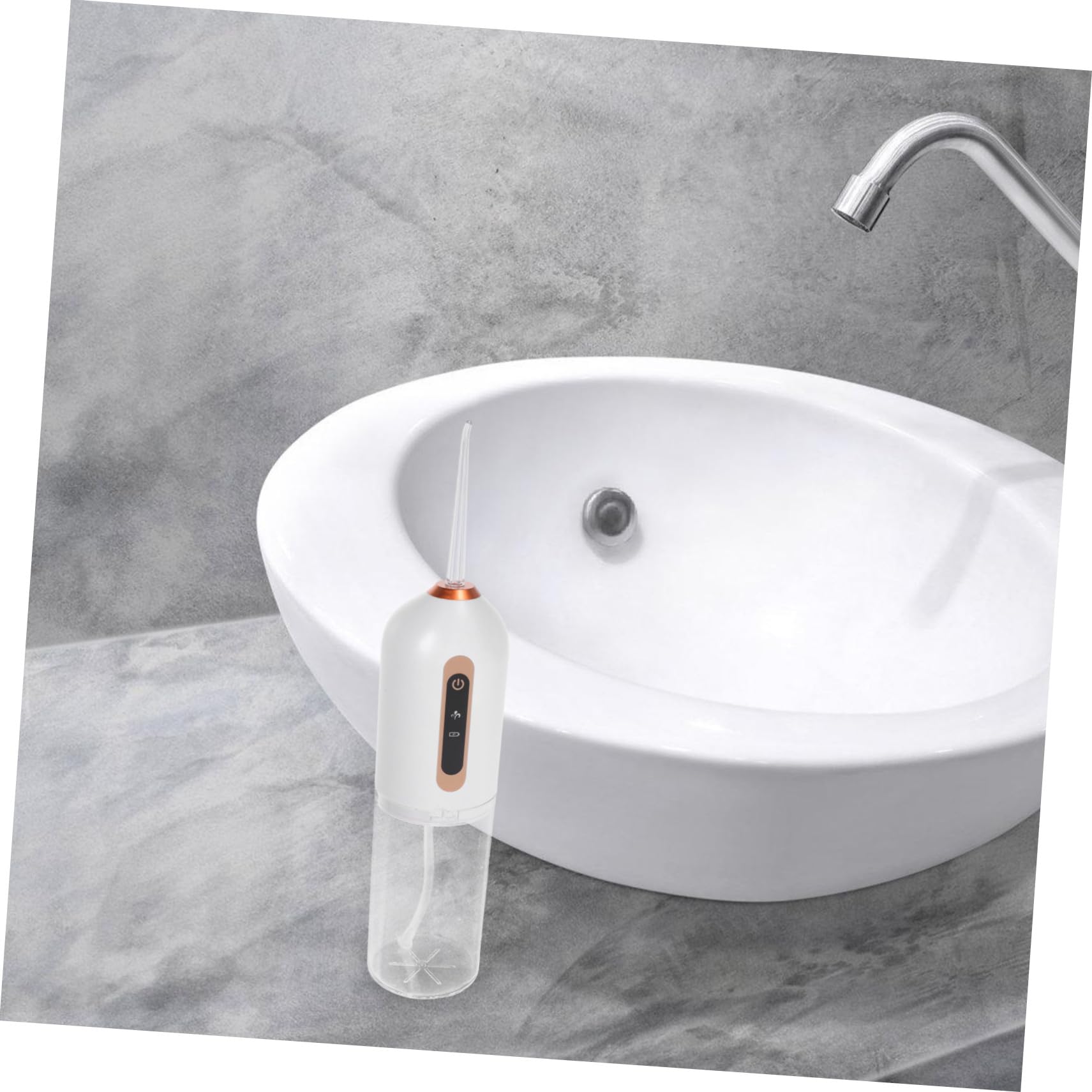 Irrigador Bucal Portátil Mini para Limpieza Dental Hilo Dental de Agua Eléctrico Recargable Inalámbrico Resistente al Agua para Viajes Casa Oficina
