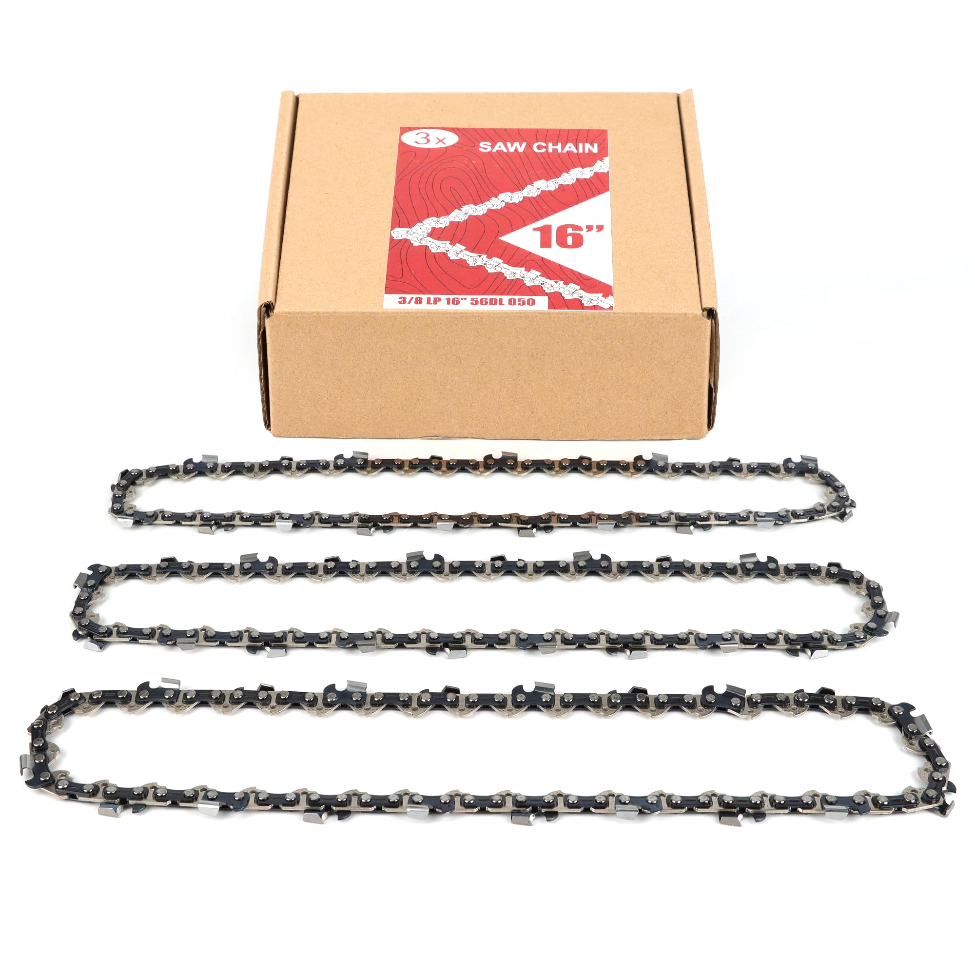 コーニング　アムウェイ Amazon.com: PETOX 3-Pack 16 Inch Chainsaw Chain 56 Drive Links, 3