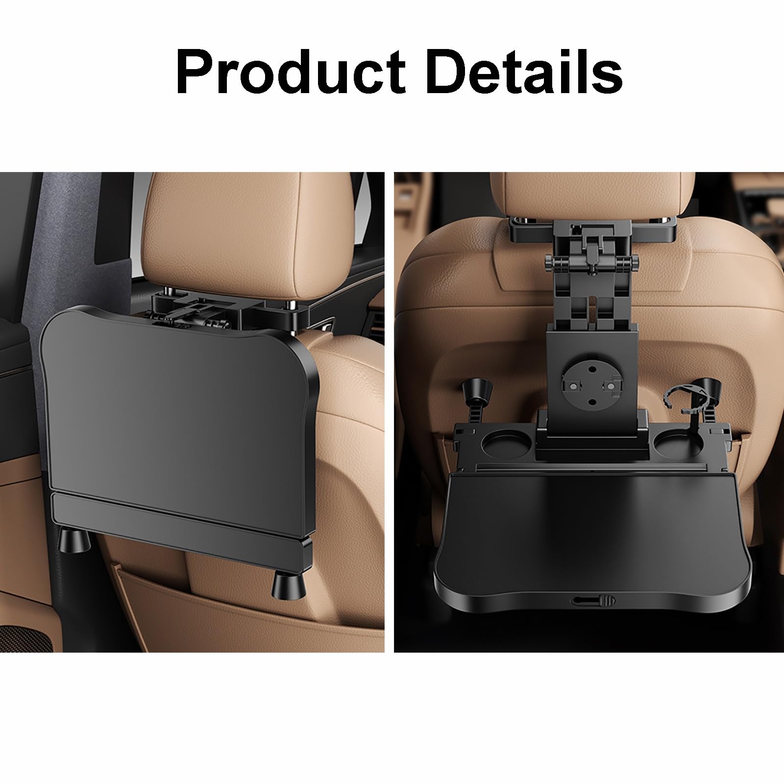 Organizer Per Sedile Auto ASEOK - Tavolino Pieghevole - Tante Tasche Per Bambini E Viaggi - Foto 2