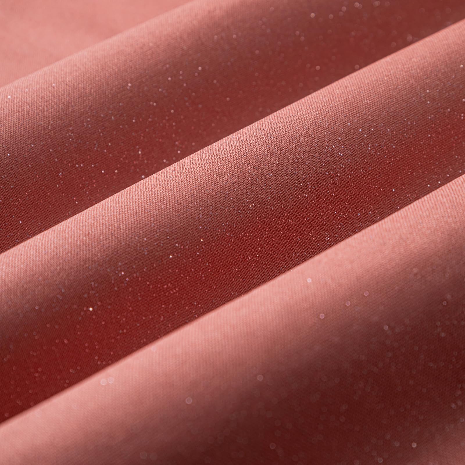 Wooqu Book Cloth, Fabric Surface and Paper Backed, Easy to Use, Strong, 17x29โ, for Book Binding, Glitter Dusty Rose โ image 1