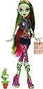 Monster High Boo-riginal Creeproduction Doll, Venus McFlytrap Collectible Reproduction with Doll Stand, Diary, and Pet Chewlian