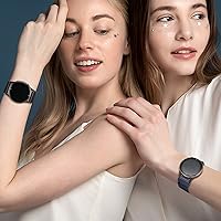 Vista 7 de Paquete de 2 correas elásticas de nailon compatibles con Garmin Venu/Venu Sq/2 Plus, correas elásticas de 0.787 pulgadas para Vivoactive 5/3