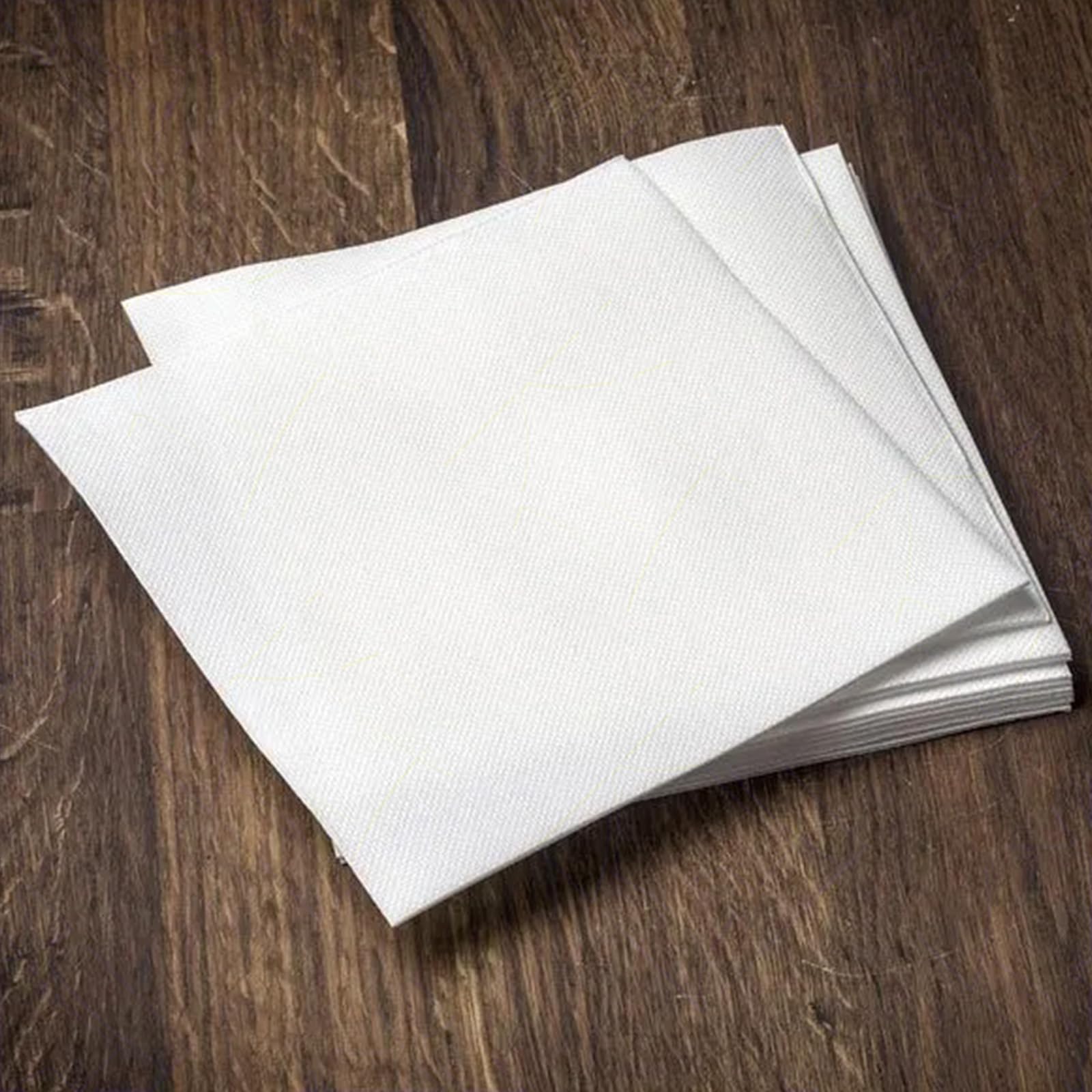 Sicignano | Fazzoletti Tovaglioli di Carta Monouso per la Tavola, 4000 pezzi, Maxi Scorta, 33x33cm, Cellulosa, 1 Velo, Piega 1/4 - Hotel Ristorazione Pranzo Cena Casa, Semplici, Bianco