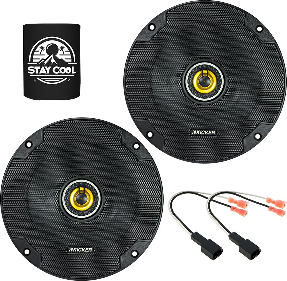 Kicker 46CSC6934 CS Series 450 Watts 6x9 inch 3-Way Speakers - Allis