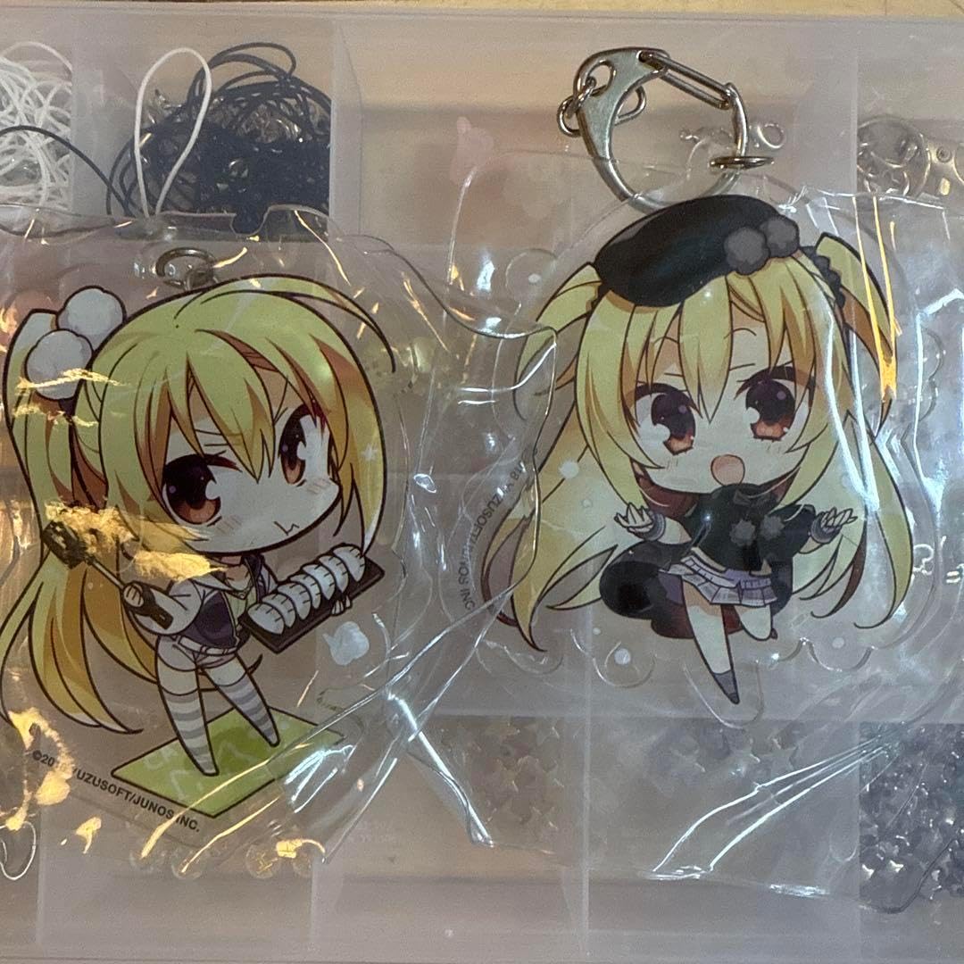 ゆずソフト 在原七海 キーホルダー ゆずソフト RIDDLJOKER 在原七海