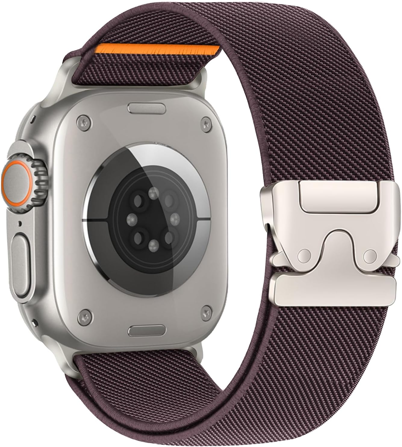 Elastic Sport Band for Apple Watch Ultra/2/3 Bands 49mm 46mm 45mm 44mm 42mm iWatch Bands Men,Parachute Buckle Stretchy Fabric Nylon Strap for Apple Watch SE 3/2/1 Series 11 10 9 8 7 6 5 4 3 Ultra