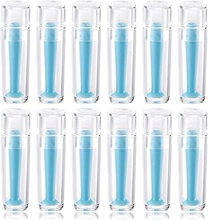 Hard Contact Lens Remover Tool Kit - 12 Pieces Suction Cup Plunger for RGP and Scleral Lenses, Soft Silicone Material for Gentle Lens Removal and Application