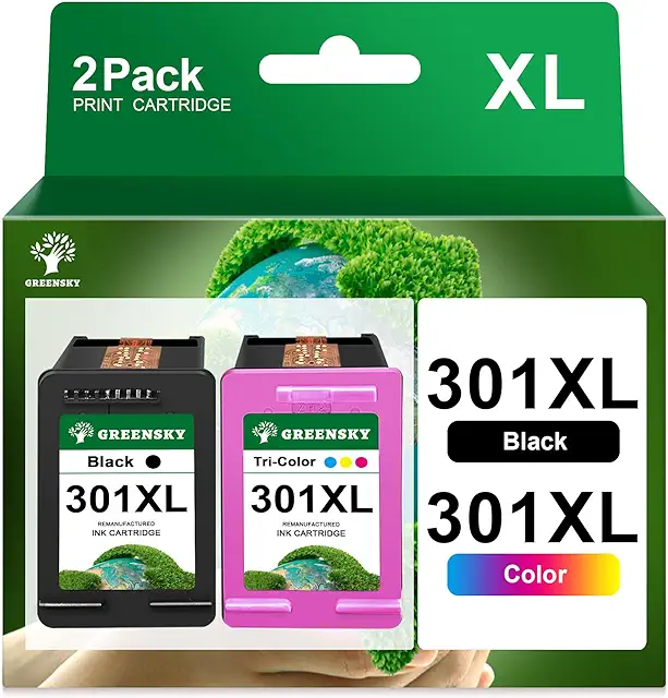 Cartouche encre HP 301 XL compatible - Pack de 301 cartouches pour imprimantes HP