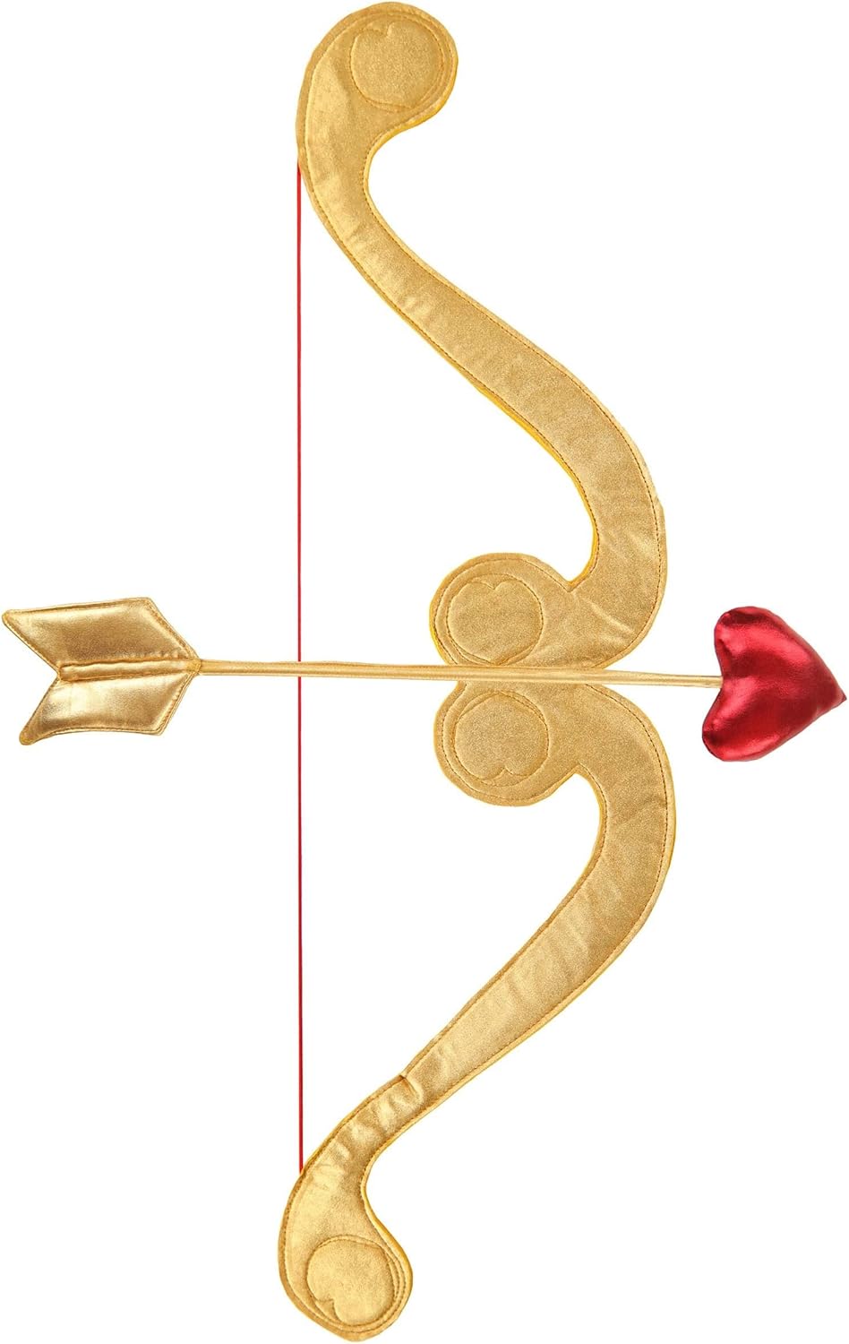Cupid Bow and Arrow Costume Accessory, Romantic Love Prop for Halloween Outfit