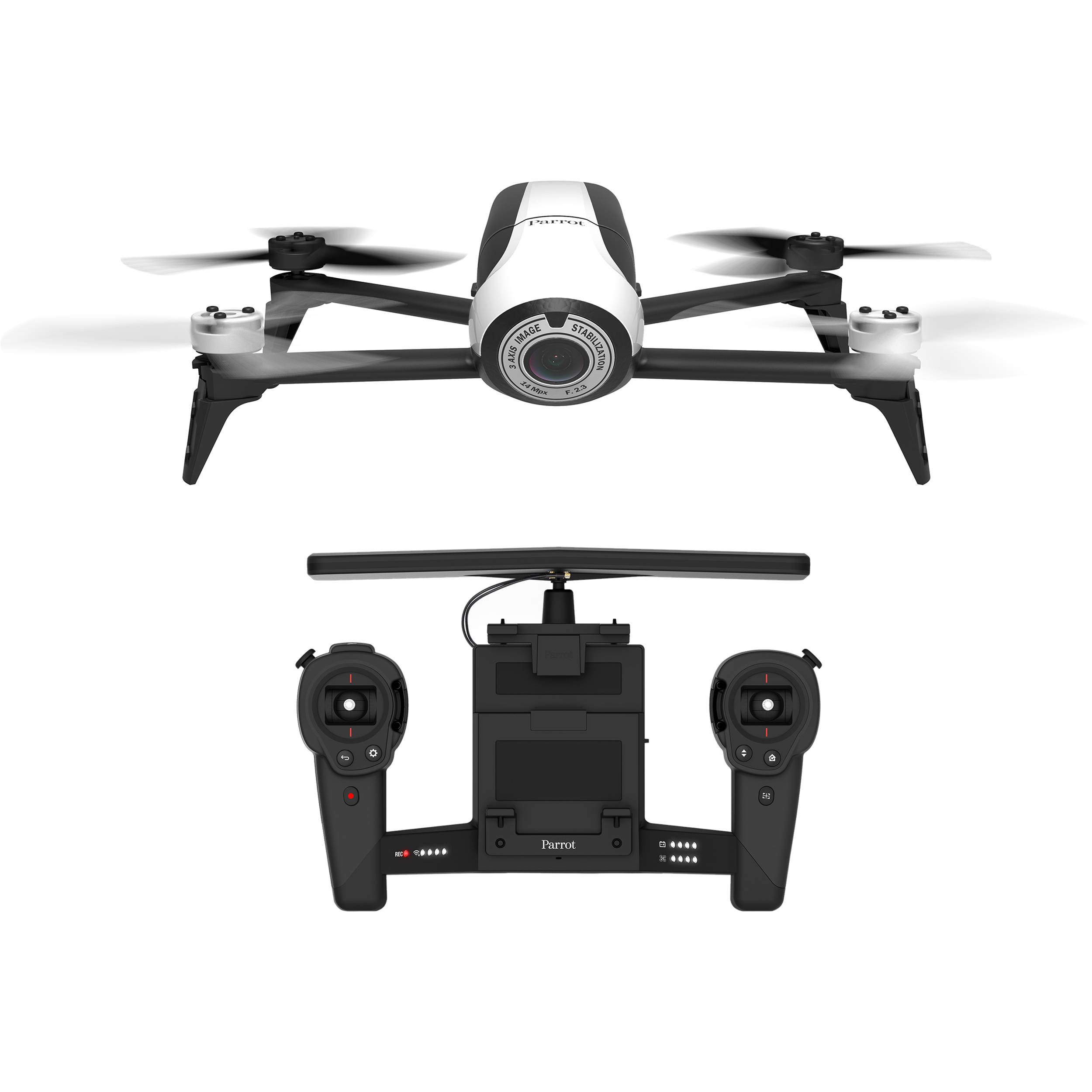500g ドローン Parrot Bebop2 & Skycontroller Amazon.com : Parrot Bebop 2 Quadcopter Drone White with HD