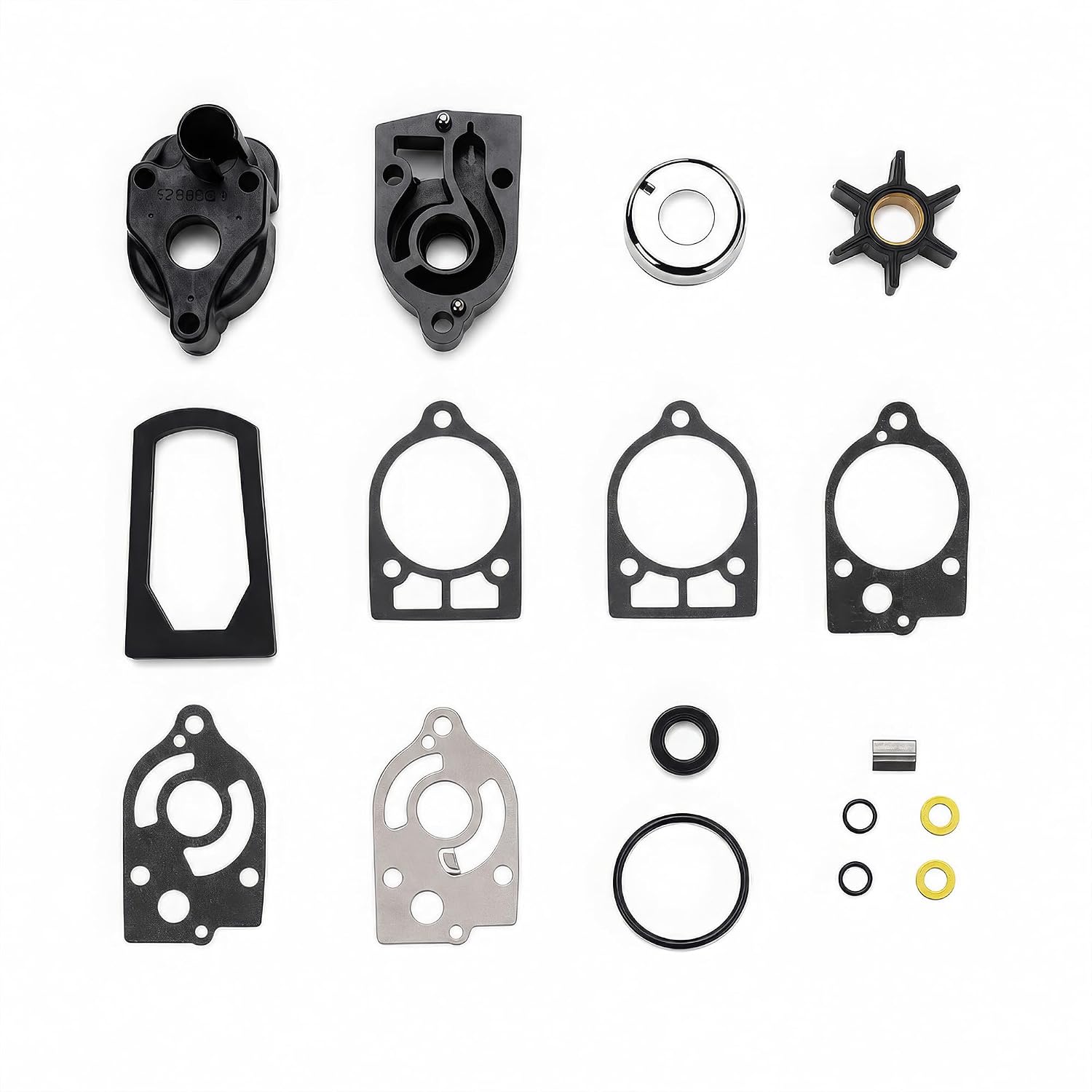 77177A3 46-77177A3 Sierra 18-3324 Water Pump Kit Fit Mercury | Water Pump Impeller Repair Kit for Mercury Marine 30 35 40 45 50 60 65 70 HP 2-stroke outboards