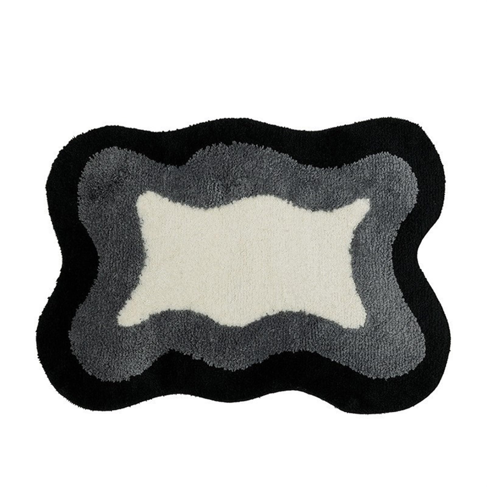 Tapis de sol floqué pour chambre à coucher et descente de lit douillette