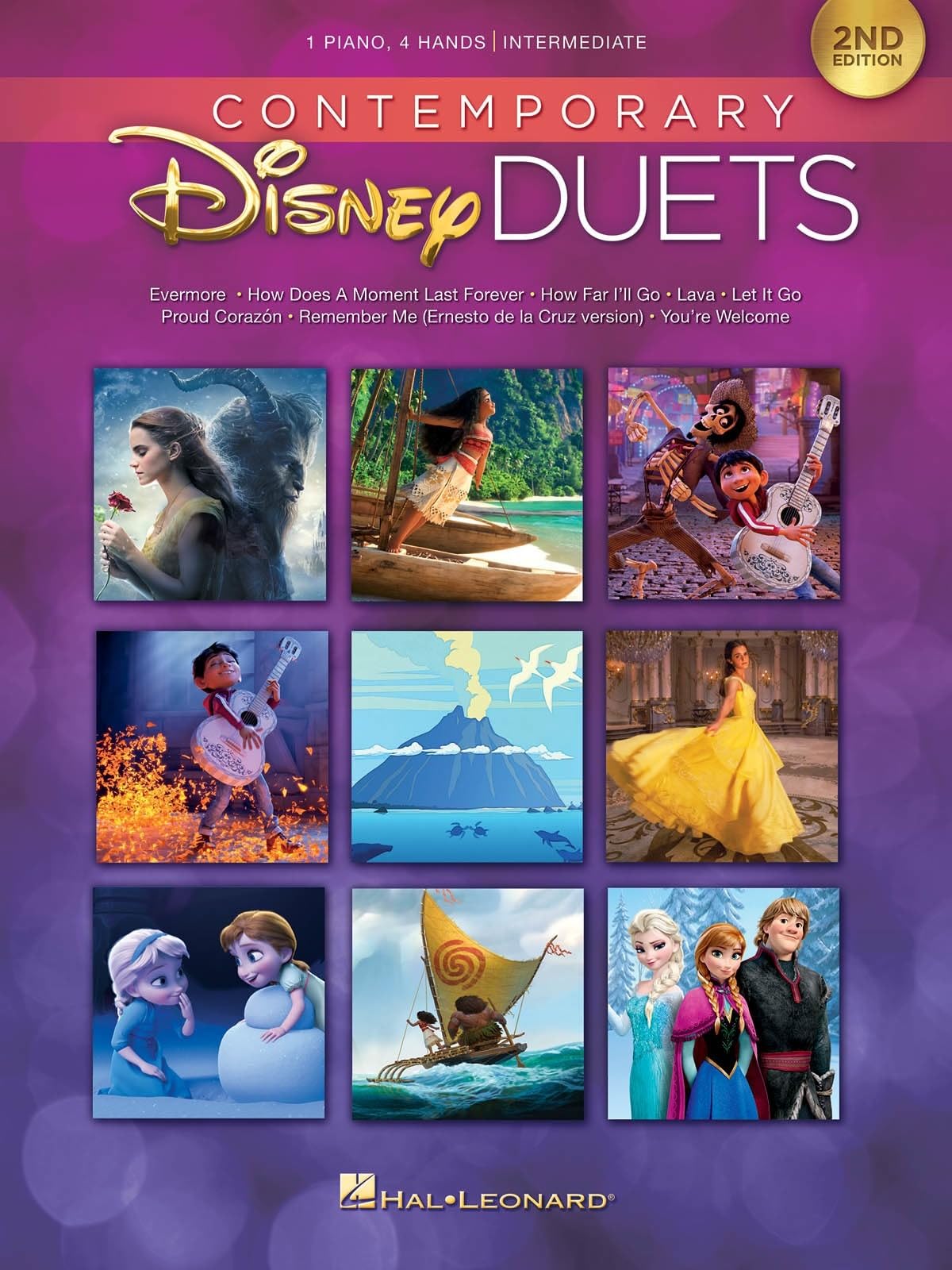 Contemporary Disney Duets - 2nd Edition. Piano 4 Hands.