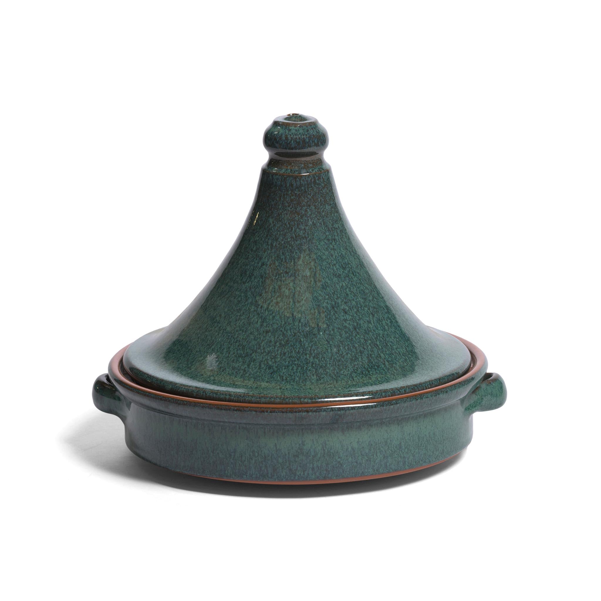Terrina in Terracotta 25 cm, Colore: Verde