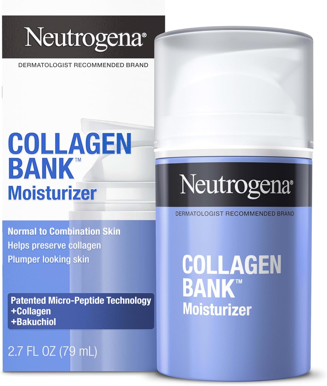 Neutrogena Collagen Bank Face Moisturizer, 2.7 fl. oz