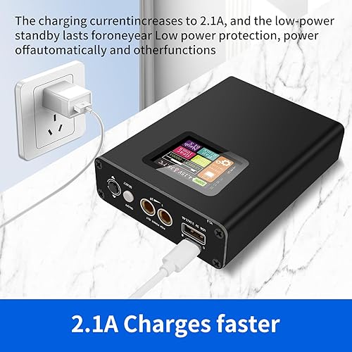 Miniatura 3 de Soldador por puntos de mano ajustable de 30 niveles con pantalla LCD, mini máquina de soldadura por puntos portátil recargable con cinturón de