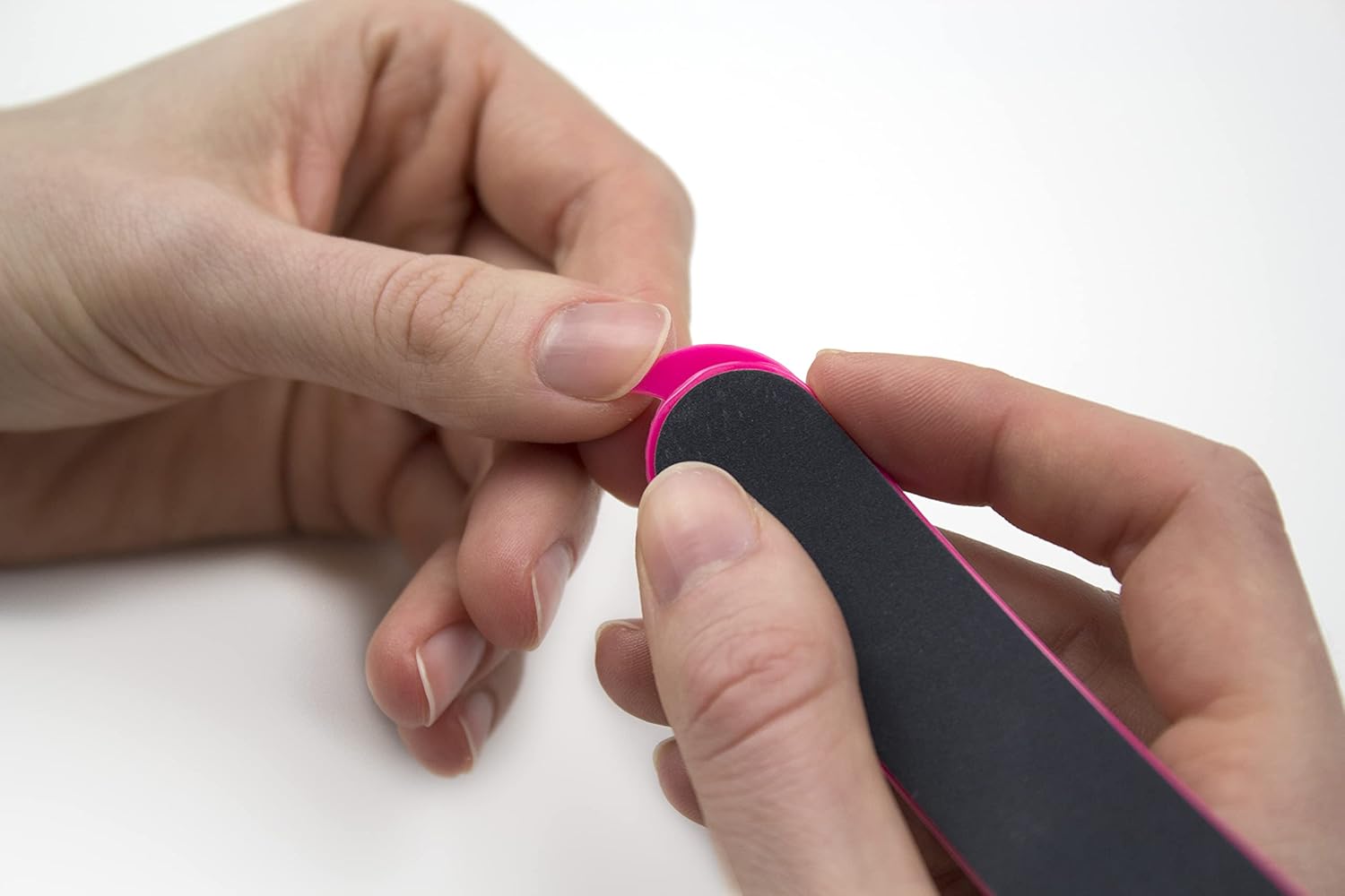 StylFile 6-Pack Curved Nail File with 240/400 Grit for Manicures - Professional, 3-in-1 Emery Boards for Nails with Cuticle Pusher, Under-Nail Skimmer - Premium Nail Products and Nail Essentials 6 71YRJ2SQZmL. AC SL1500