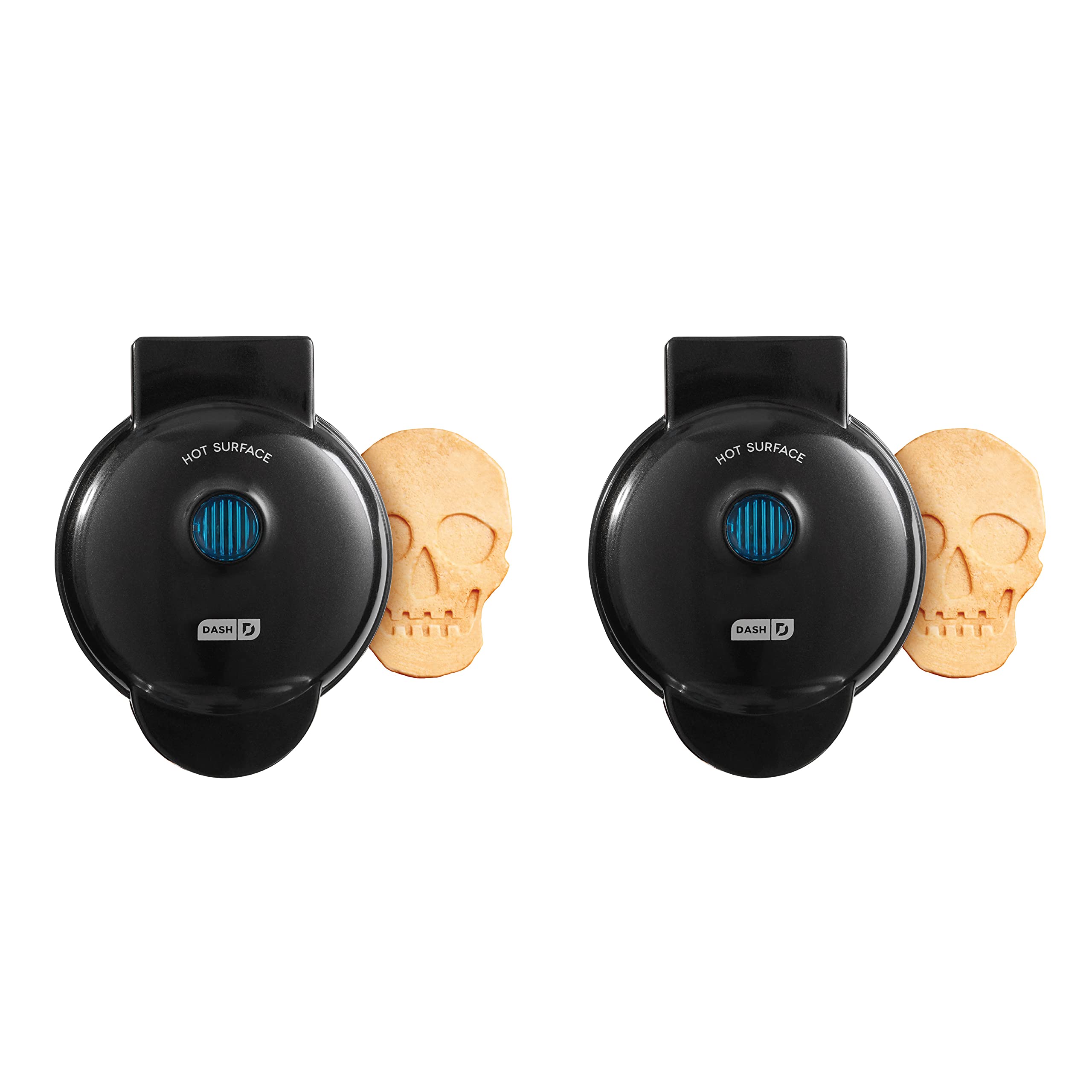 Dash Mini Waffle Maker (2 Pack) for Individual Waffles Hash Browns