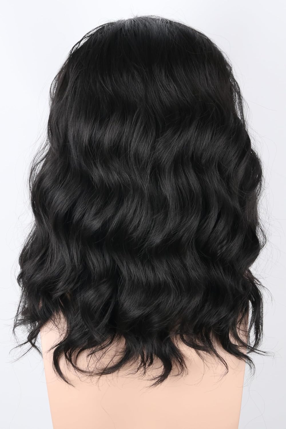 Men's Wig Black Short Curly Natural Wave Funny Wigs for Men Halloween Costume Party Wig - Image 5