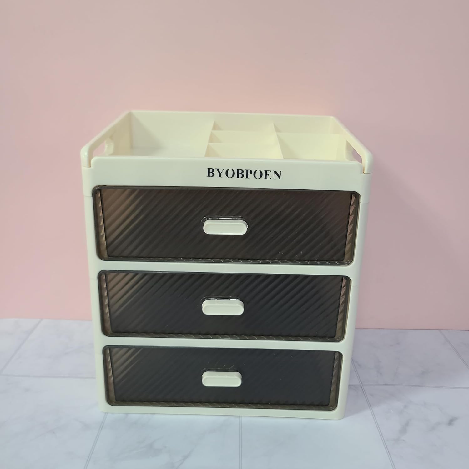 BYOBPOEN Desktop organizers Featuring top storage, ideal for office supplies, cosmetics, and stationery.
