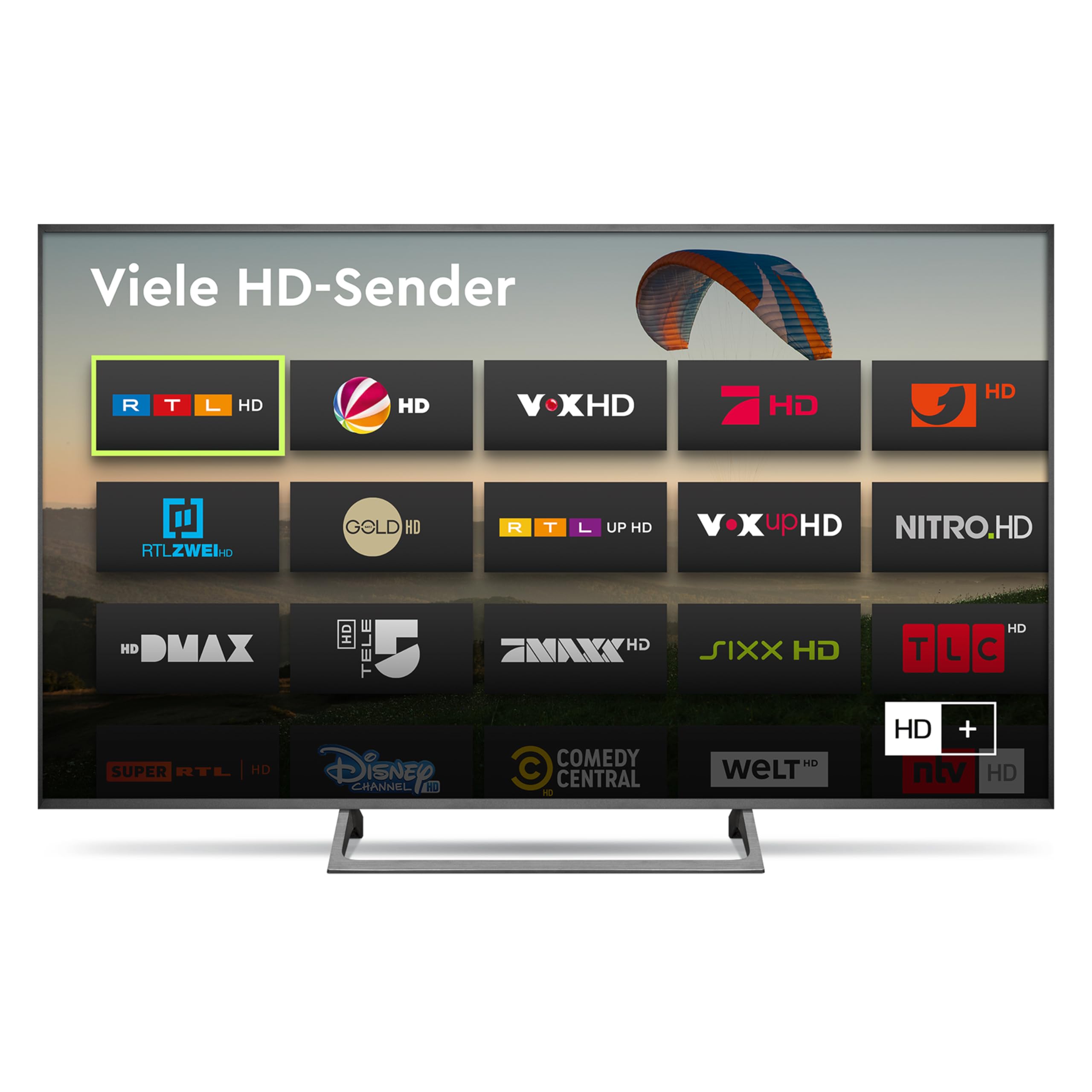 HD+ b-Ware Modul für Satelliten-TV CI+ | inklusive 6 Monate HD+ Sender-Paket | 25 Private Sender, 3 UHD-Sender, 70 frei empfangbare Programme | kein ABO | kompatibel mit Fernseher oder Sat-Receiver