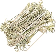 Kichvoe 300Pcs Bamboo Knot Picks Cocktail Picks Alimentos Aperto de Dente Aperto de Frutas Spe Espetos de Coquetéis para Coquetéis de Coquetel de Coquetéis de Churrasco Sanduíches