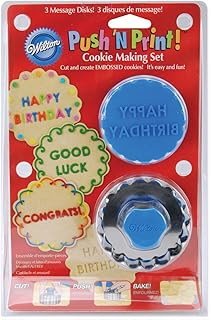 Wilton Push N Print Cutter Set