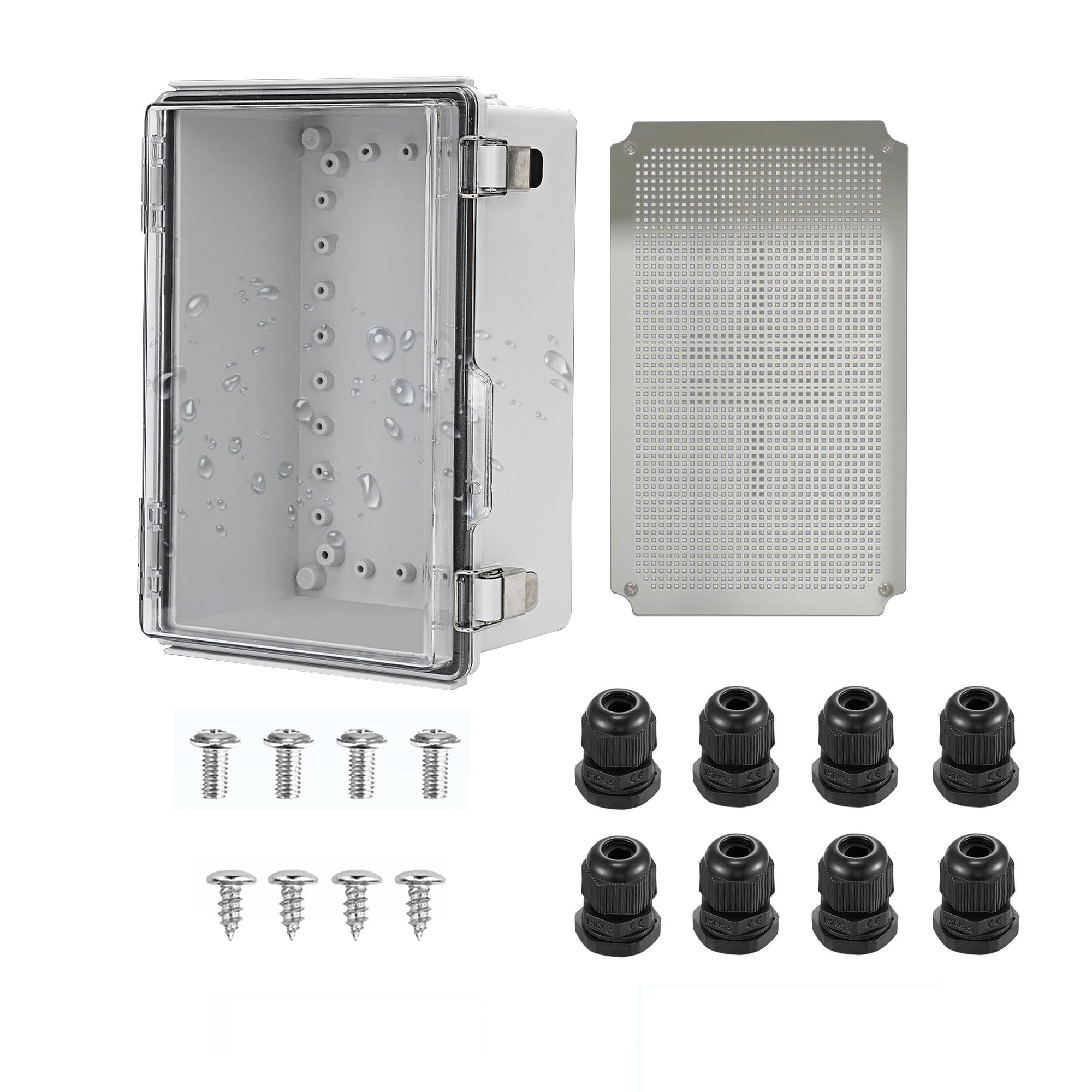 VONVOFF Junction Box,IP67 Waterproof ABS Outdoor Electrical