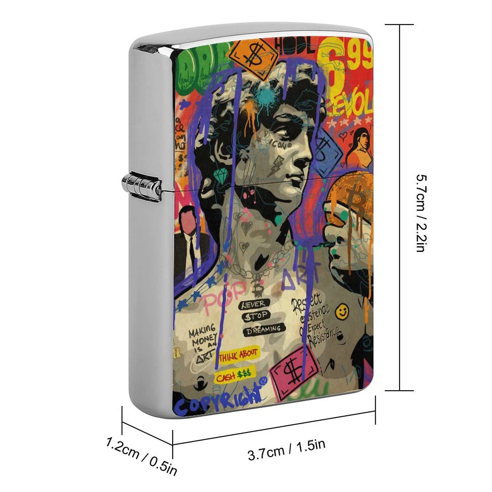 ZIPPO  オイルライターケース Amazon.co.jp: Zippo兼用ケース ジッポライター兼用ケース 落書き