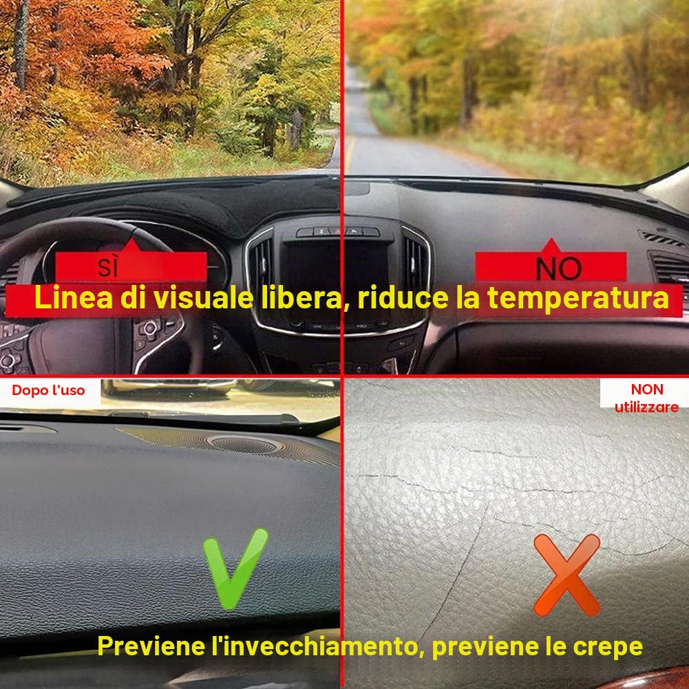 Misura per Land Rover Freelander 2 2008-2015 LHD, Copertura del cruscotto dell'automobile, Copertura del cruscotto dell'automobile Antiscivolo, Copertura del cruscotto, Decorazione dell'automobile