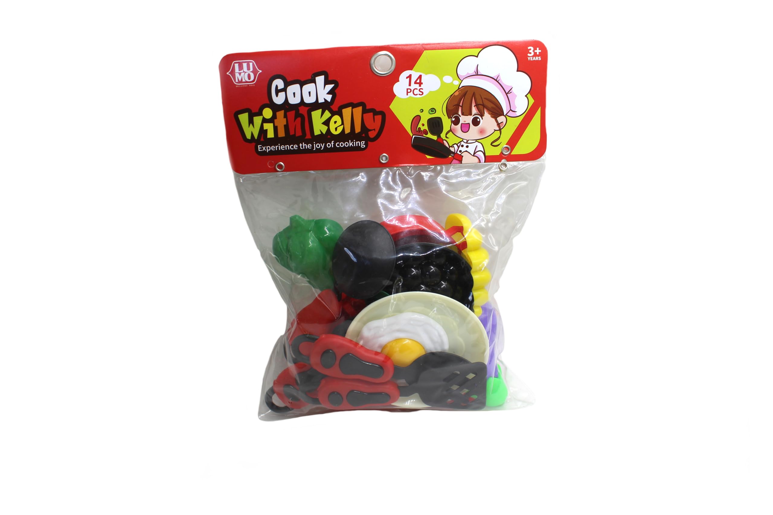 12pc Set of Kitchen Set Toys for Kids with pan, Stove and Many Others 1