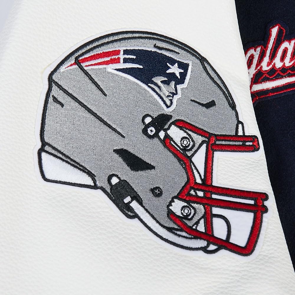 Pro Standard Mens NFL Script Tail Varsity Jacket - Image 6