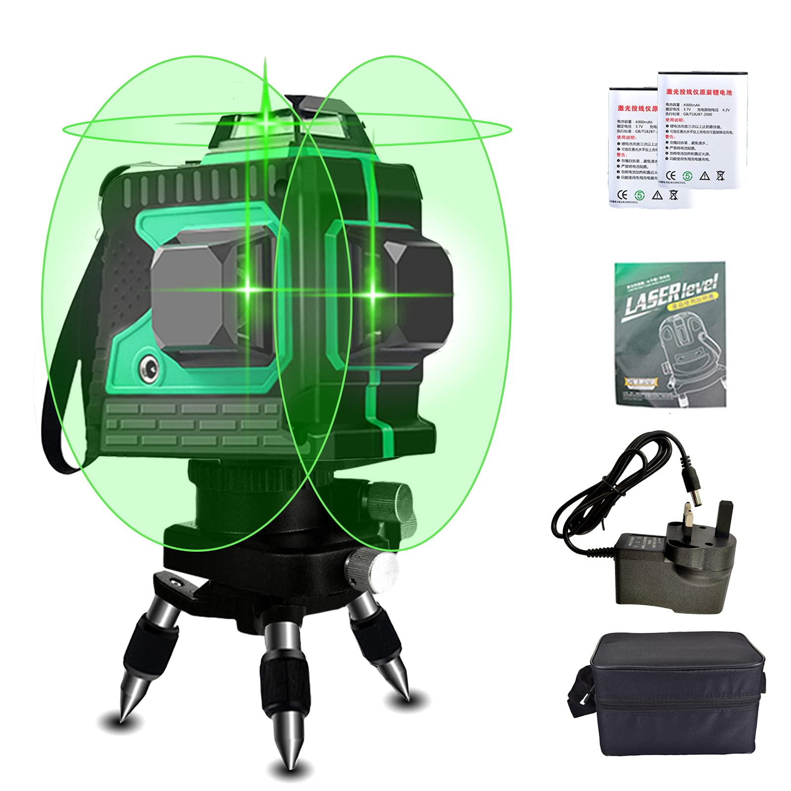 Buy Depmog Laser Level Self Leveling 12 Lines,Laser Level with Tripod