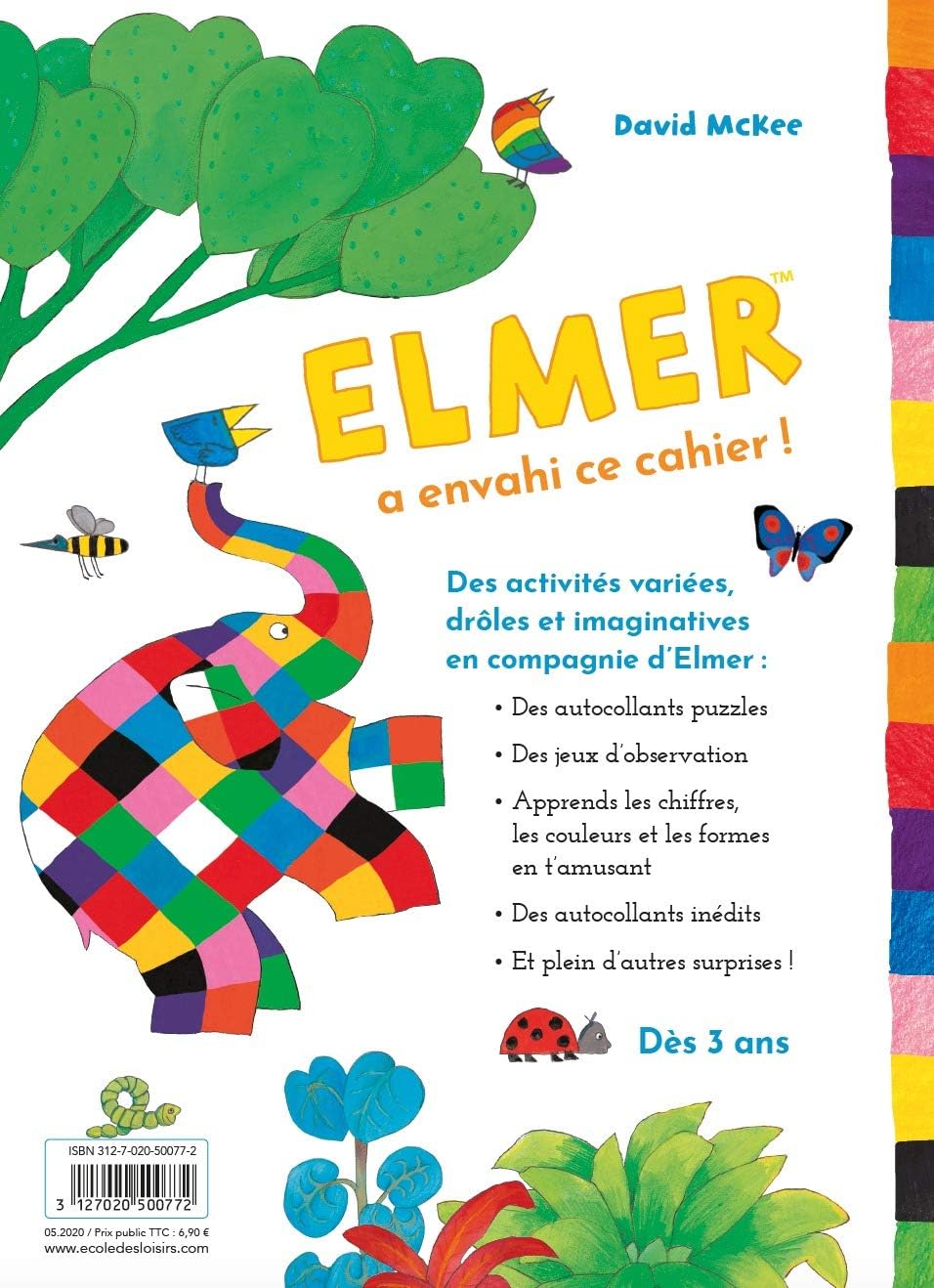 MES ACTIVITES AVEC ELMER