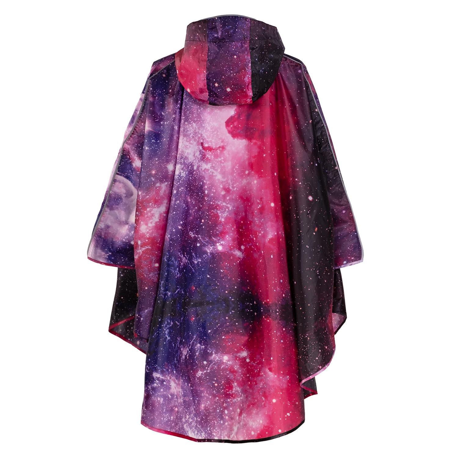 Baagl Poncho antipioggia per bambini – Cappellino impermeabile con cappuccio & elementi riflettenti – Impermeabile per ragazzi e ragazze – Ideale anche per biciclette e attività all'aperto