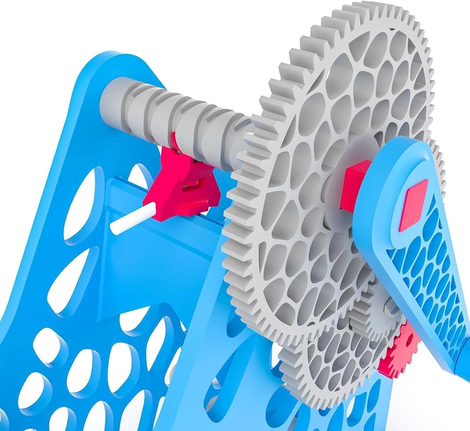 3D Printer Filament Retractor, Hand-cranked Consumables Winder for 1kg Spools, High-Efficiency Winding & Neat Winding Uniform Without Tangling, Removable Modular Design for 3D Printing Enthusiasts