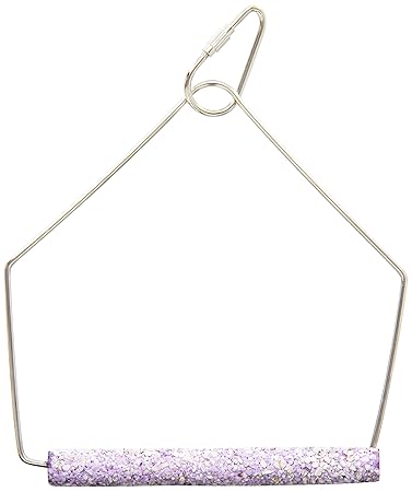 Penn Plax (BA221) Cement Swing with Wire Frame for Birds, 4-Inch