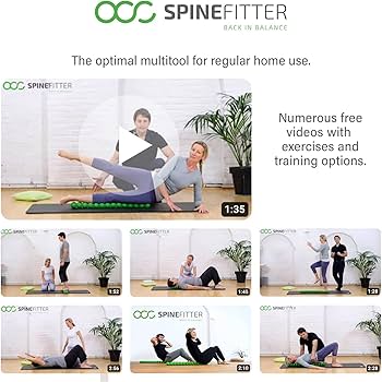 Amazon.com: SPINEFITTER by SISSEL Green | Massager for Back