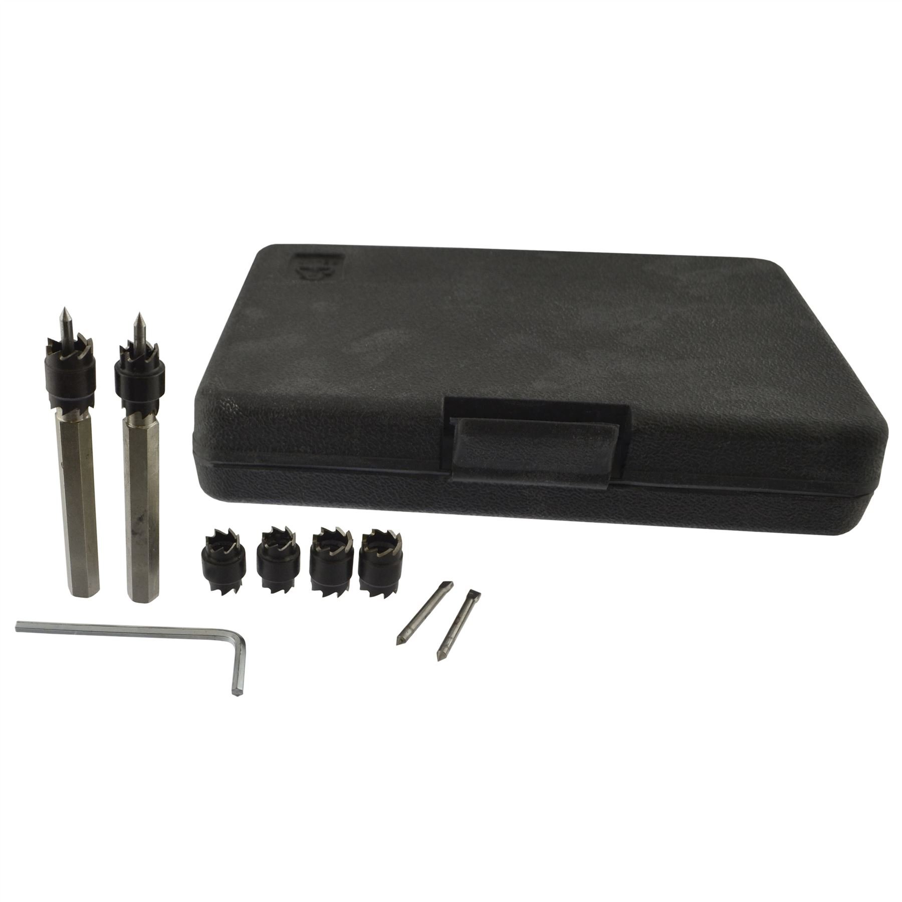 9pc spot weld cutter set remover with interchangeable cutters 3/8