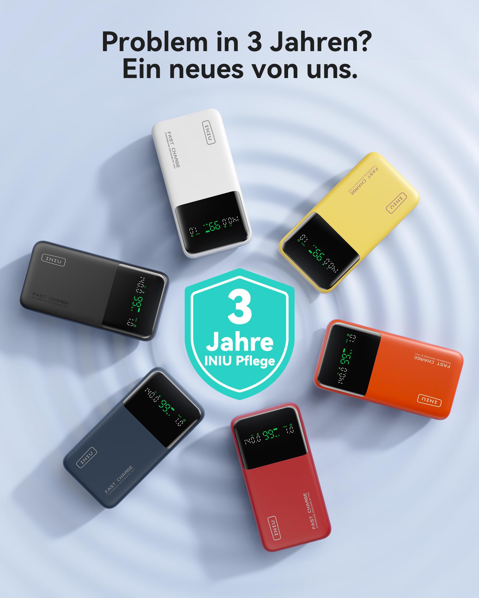 INIU Power Bank, 25000mAh 140W Powerbank leicht und leistungsstark Phone & Laptop, Schnelles Mini Externe Handyakkus, Kompatibel mit MacBook iPad iPhone Samsung Steam Deck Für Damen und Männer, Weiß