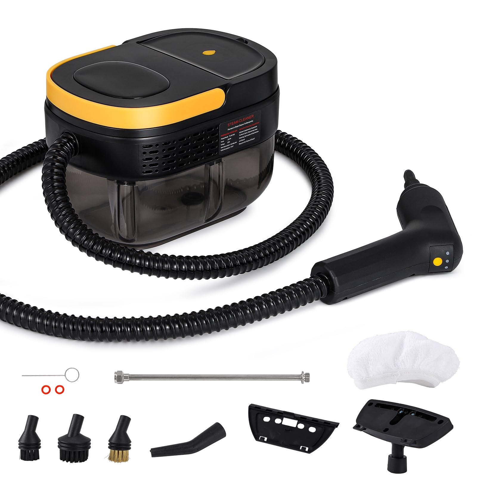 Moongiantgo Limpiador a Vapor Portátil a Alta Temperatura&Presión 1500W