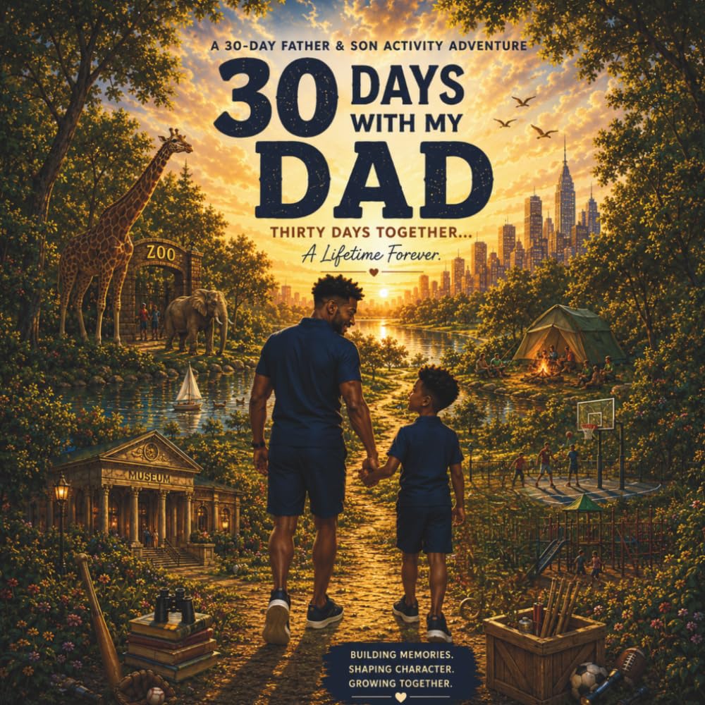 30 DAYS WITH MY DAD: A 30 DAY FATHER SON ACTIVITY ADVENTURE (30 Days Together)