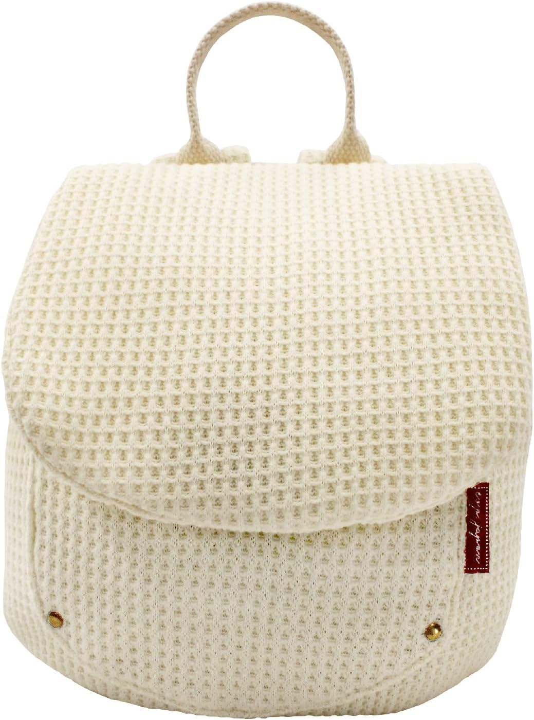 Ee-Exp Japan Waffle Backpack Baby Backpack - Casual vanilla