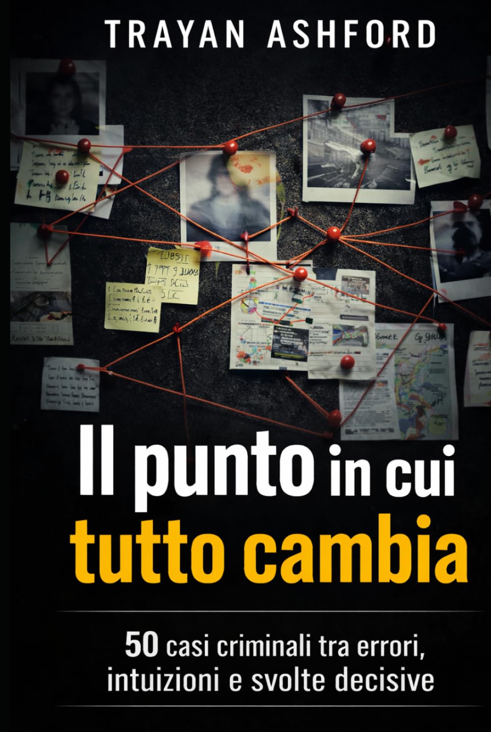 IL PUNTO IN CUI TUTTO CAMBIA: 50 casi criminali tra errori, intuizioni e svolte decisive